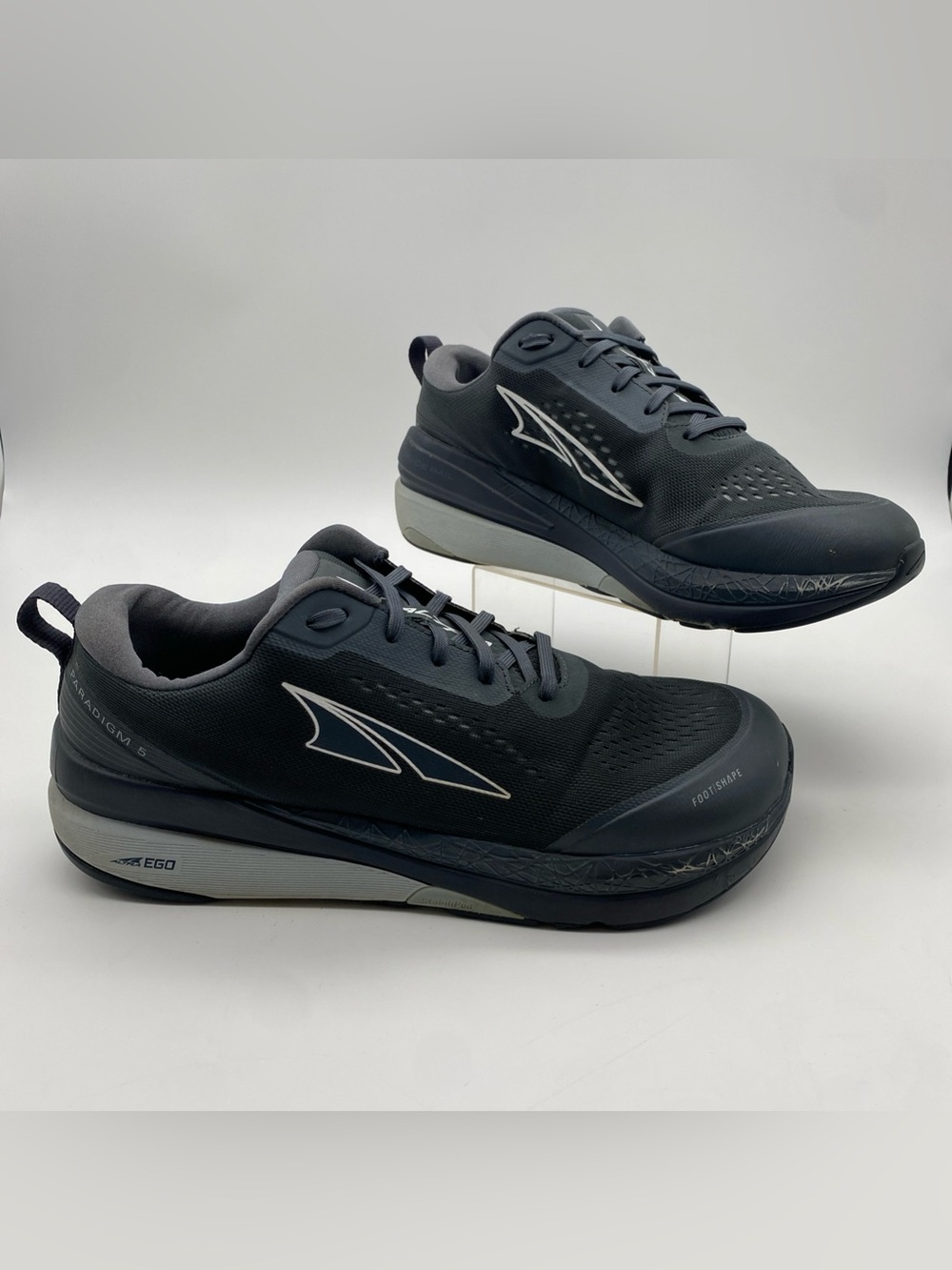 Altra EGO Paradigm 5 Mens Size 11 Comfort Running Shoes Gray Charcoal Trainers